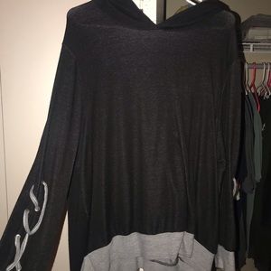 BLack hoodie